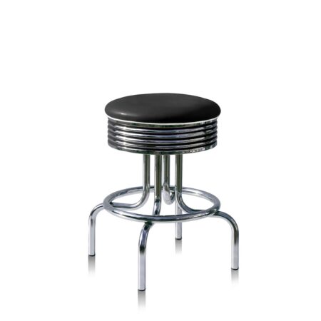 Barkruk BS-28-66 Zwart | Bel Air Retro Fifties Furniture