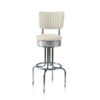 Barkruk BS-28CB Gebroken Wit | Bel Air Retro Fifties Furniture