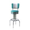 Barkruk BS-28CB Turquoise | Bel Air Retro Fifties Furniture