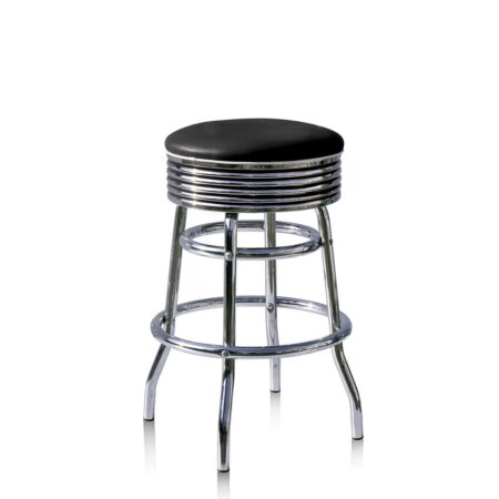 Barkruk BS-29-66 Zwart | Bel Air Retro Fifties Furniture