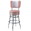 Barkruk BS-29-66CB Roze | Bel Air Retro Fifties Furniture