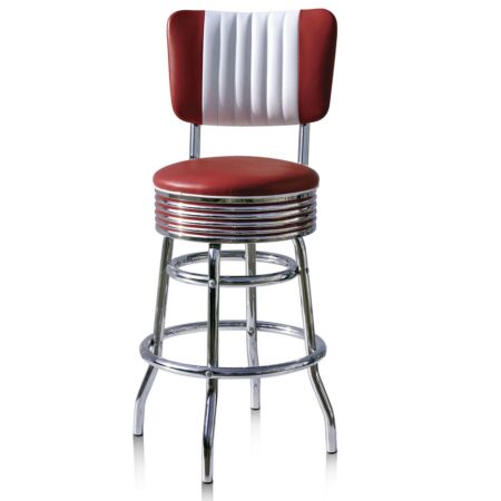 Barkruk BS-29-66CB Ruby | Bel Air Retro Fifties Furniture