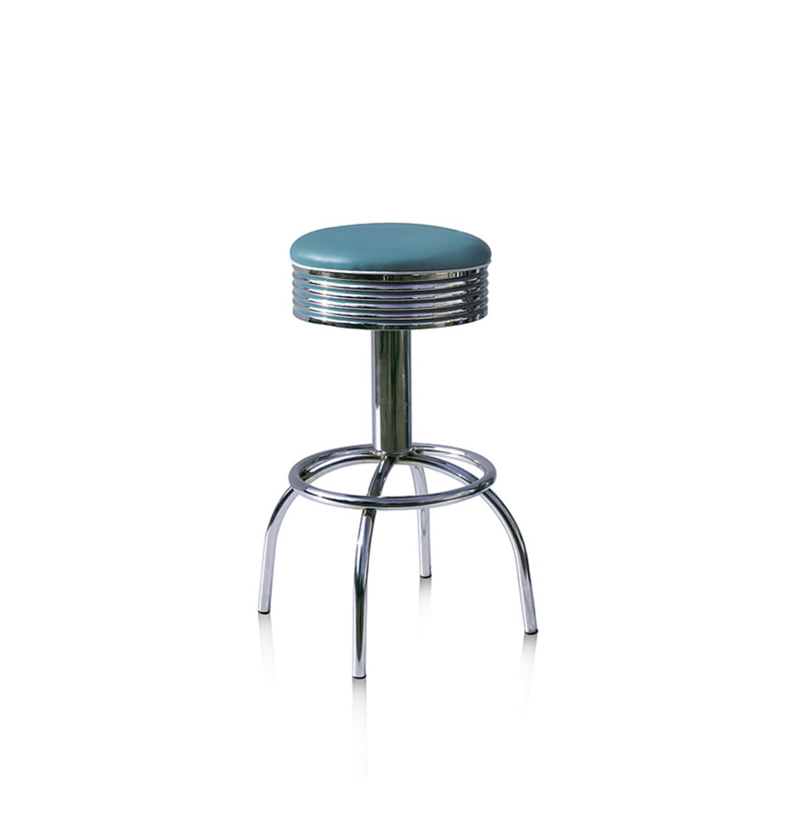 Barkruk BS-30 Blauw | Bel Air Retro Fifties Furniture