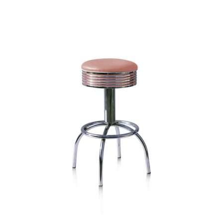 Barkruk BS-30 Roze | Bel Air Retro Fifties Furniture