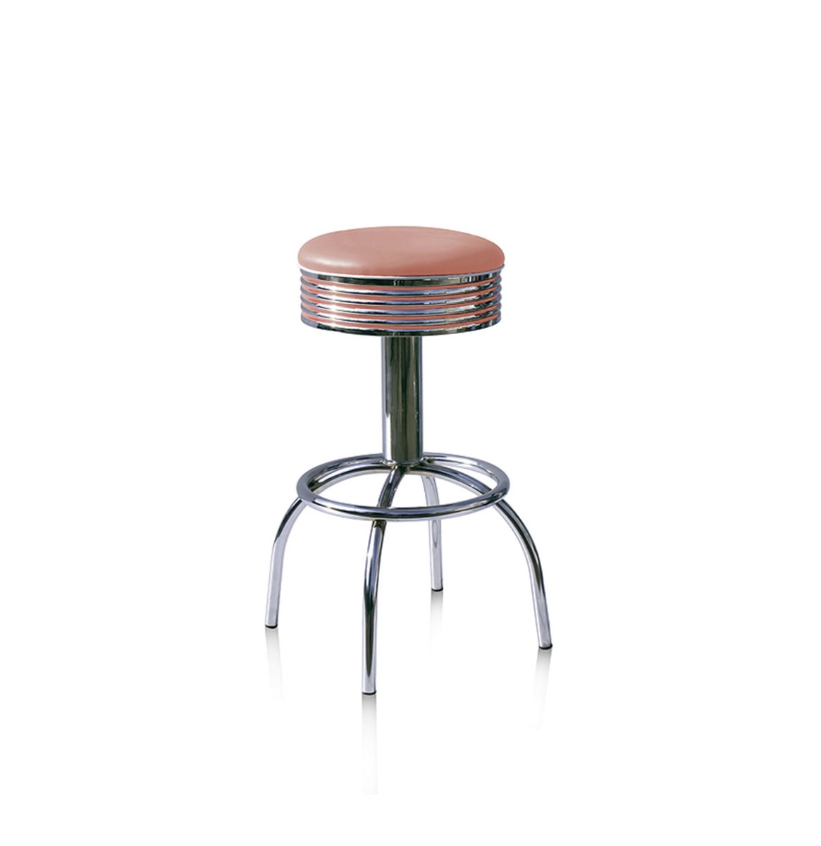 Barkruk BS-30 Roze | Bel Air Retro Fifties Furniture