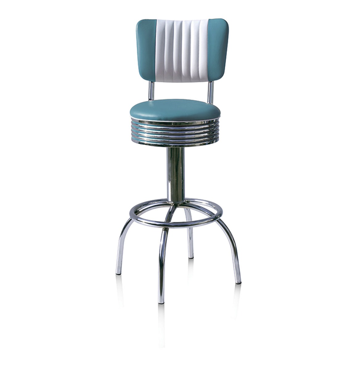 Barkruk BS-30CB Blauw | Bel Air Retro Fifties Furniture