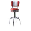 Barkruk BS-30CB Rood | Bel Air Retro Fifties Furniture