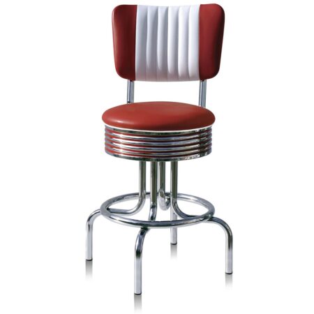 Barkruk Retro BS-28-66CB Ruby 66 cm | Bel Air Retro Fifties Furniture
