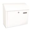 Basic Denian wandbrievenbus staal - wit | Basic