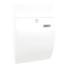 Basic Geronan wandbrievenbus staal - wit | Basic