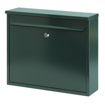 Basic Granadan wandbrievenbus staal - groen | Basic