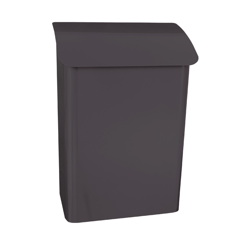 Basic Lugon wandbrievenbus staal - antraciet | Basic