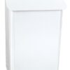 Basic Lugon wandbrievenbus staal - wit | Basic