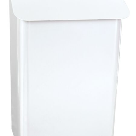 Basic Lugon wandbrievenbus staal - wit | Basic
