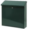Basic Malagan wandbrievenbus staal - groen | Basic