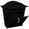 Basic Tatifan wandbrievenbus staal - zwart | Basic