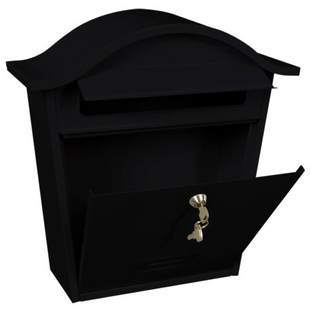 Basic Tatifan wandbrievenbus staal - zwart | Basic