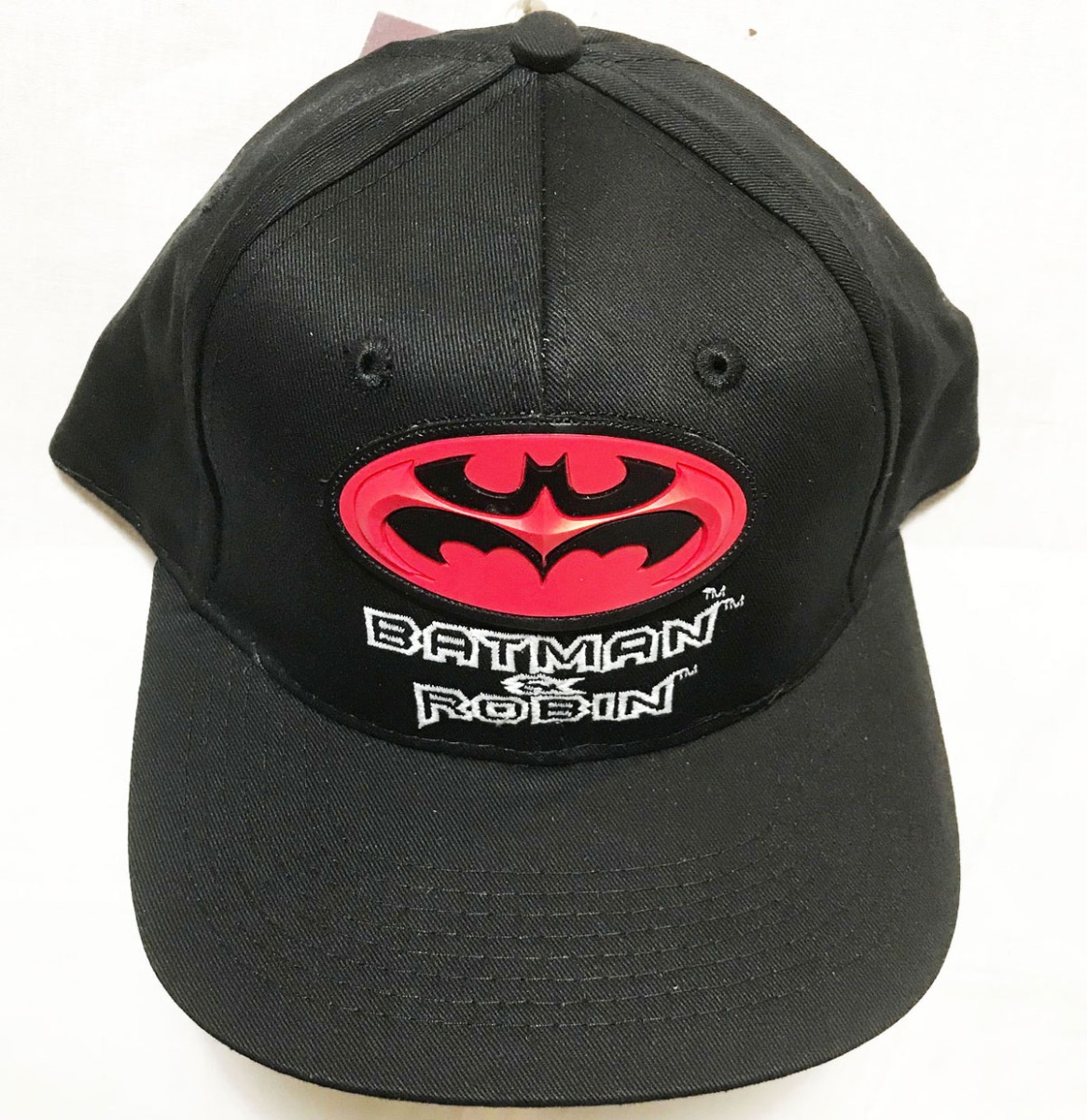 Batman & Robin Logo Oldskool Cap - Pet | Fiftiesstore