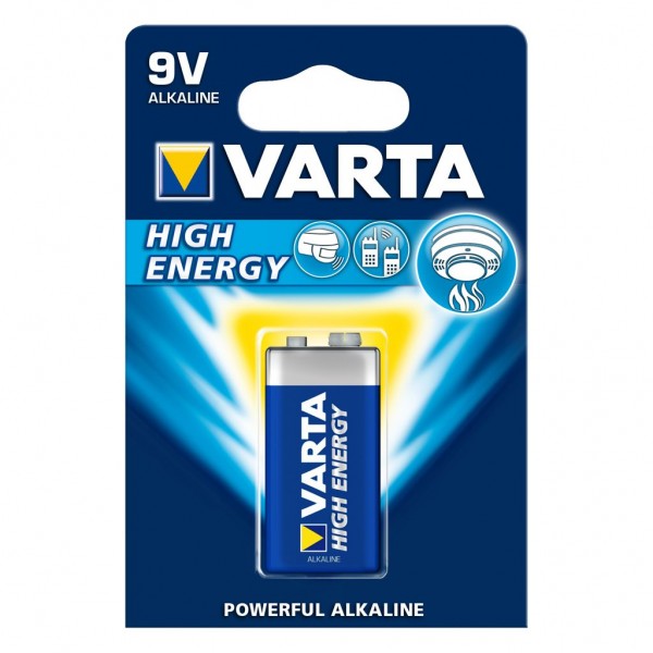 Batterij Alkaline 9 Volt Varta | Varta