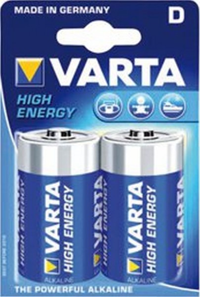 Batterij alkaline d 2x varta | Varta