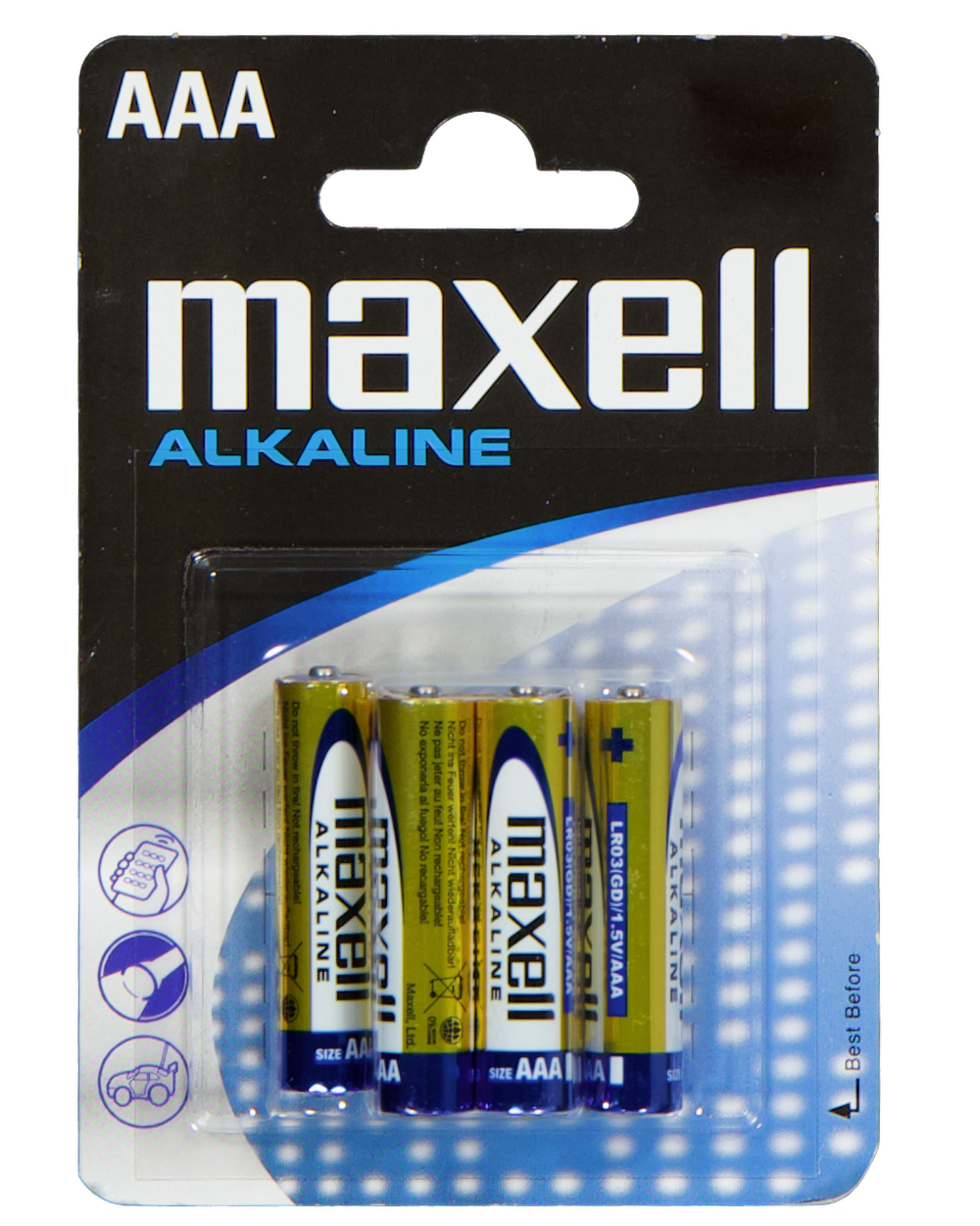 Batterijen - Grijs | Maxell