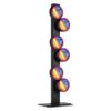 BeamZ RB640 lichteffect - 6x roterende retro blinders met standaard - | BeamZ