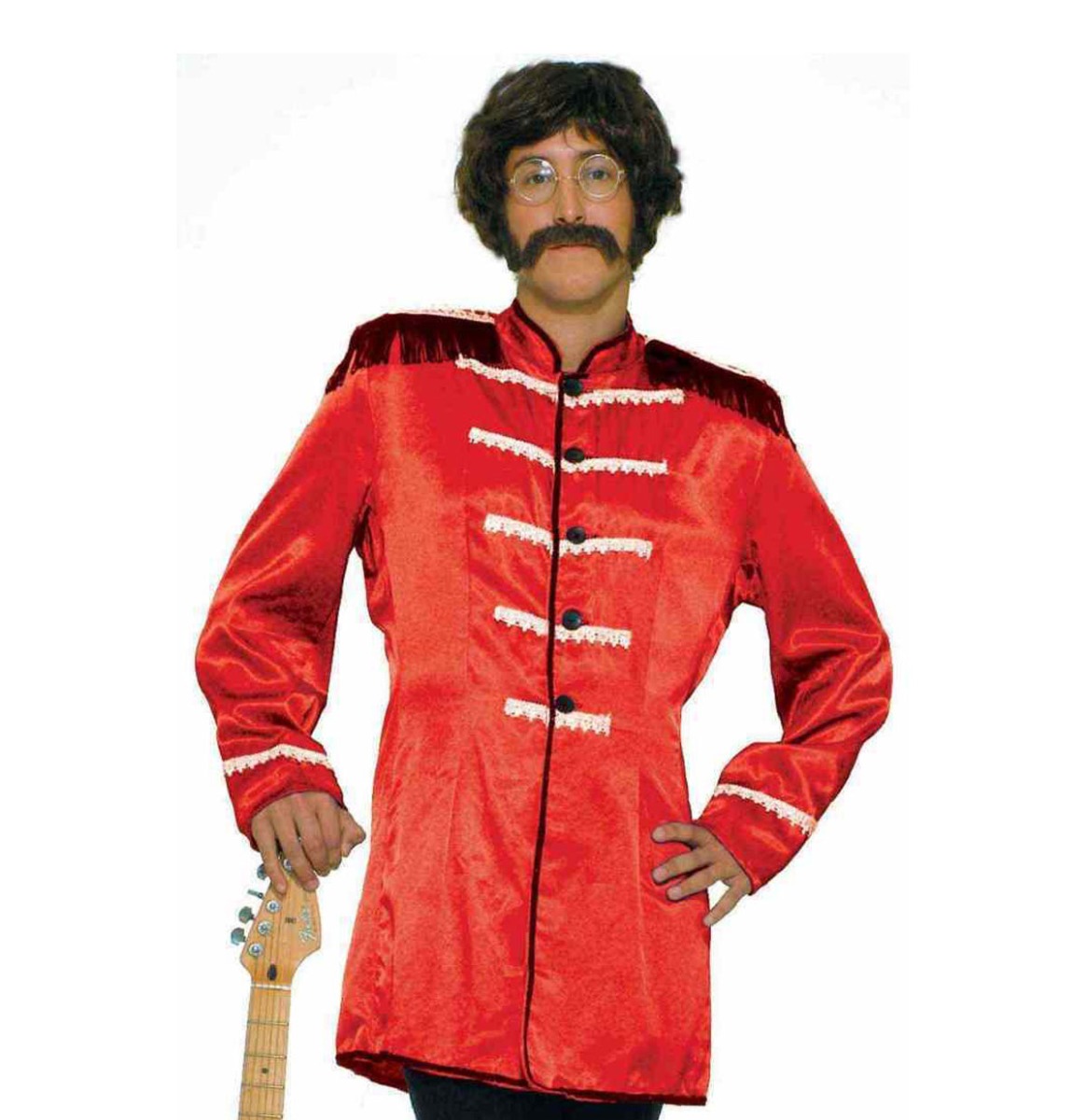 Beatles Jas Sgt Pepper Rood | 44% korting | Fiftiesstore