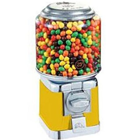 Beaver RB16 Snoep Automaat Aluminium/Geel - Grote Kauwgom - 50 Eurocent | Beaver