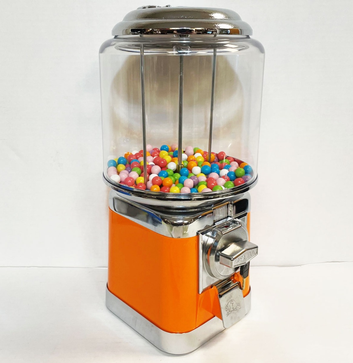 Beaver RB16 Snoep Automaat Aluminium/Oranje - Bulk Snoep - 50 Eurocent | Beaver