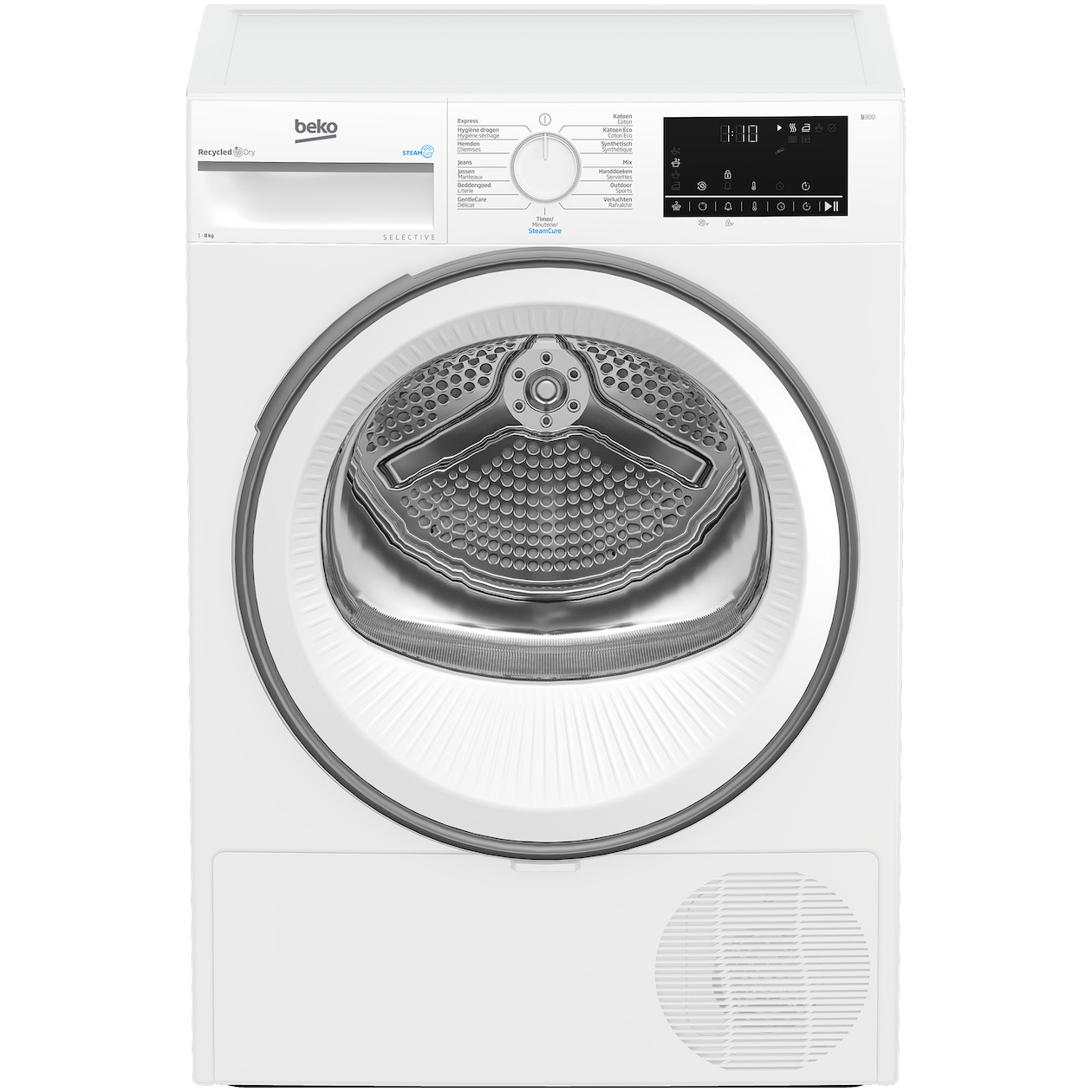 Beko B3T6823W2 SteamCure Selective Line Warmtepompdroger Wit | Beko