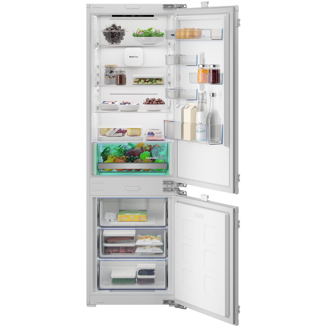 Beko B5BCNA295HF Inbouw koel-vriescombinatie | Beko