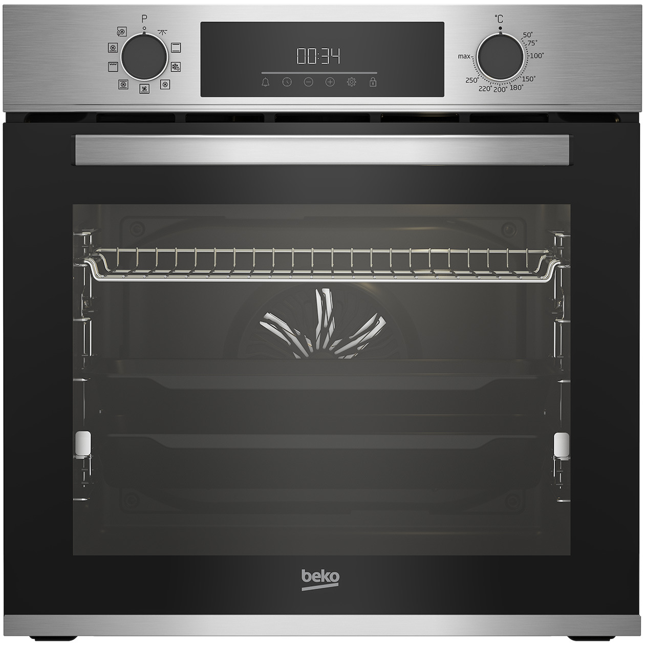 Beko BBIM12300XDSE Selective Line Inbouw oven Zilver | Beko