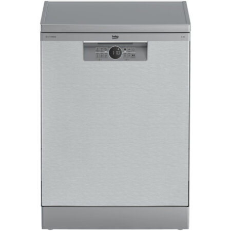 Beko BDFN26640XC CornerIntense Vrijstaande vaatwasser Zilver | Beko