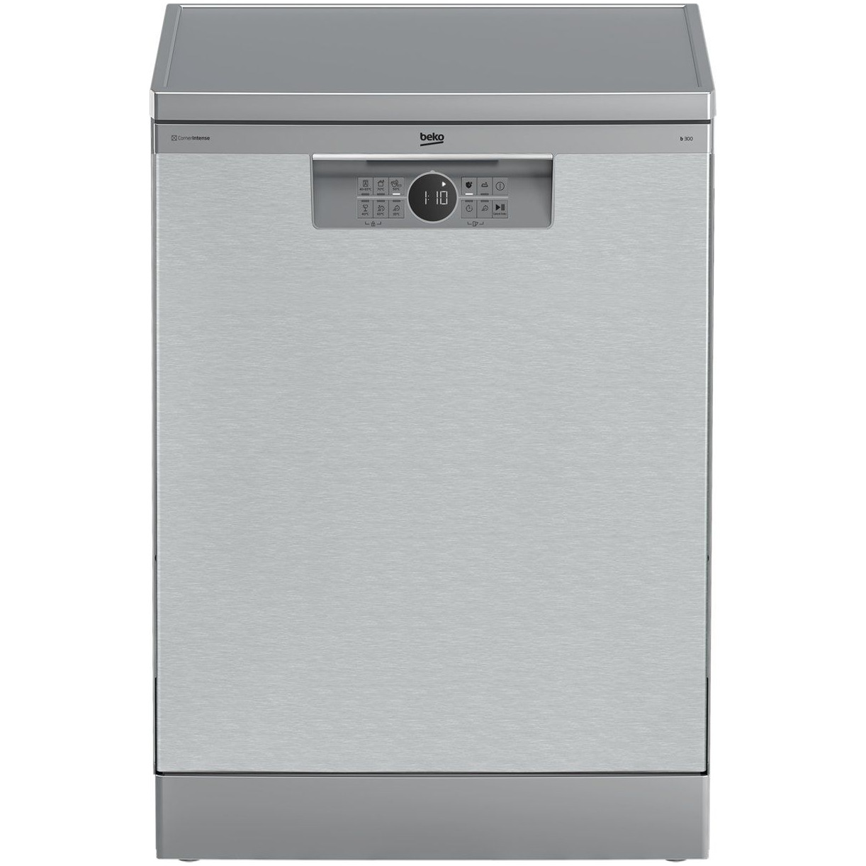 Beko BDFN26640XC CornerIntense Vrijstaande vaatwasser Zilver | Beko