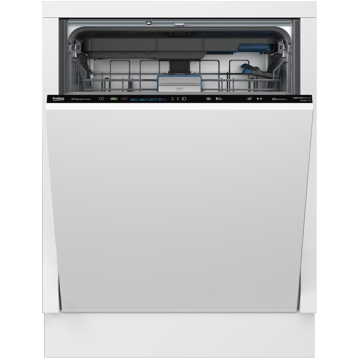 Beko BDIN4S560WP PowerIntense Volledig geïntegreerde vaatwasser | Beko