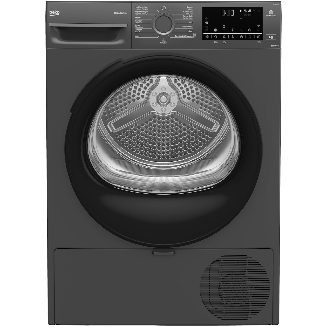 Beko BM3T6024A Warmtepompdroger Grijs | Beko