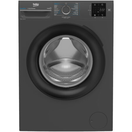 Beko BM3WFT3841A EnergySpin Wasmachine Grijs | Beko