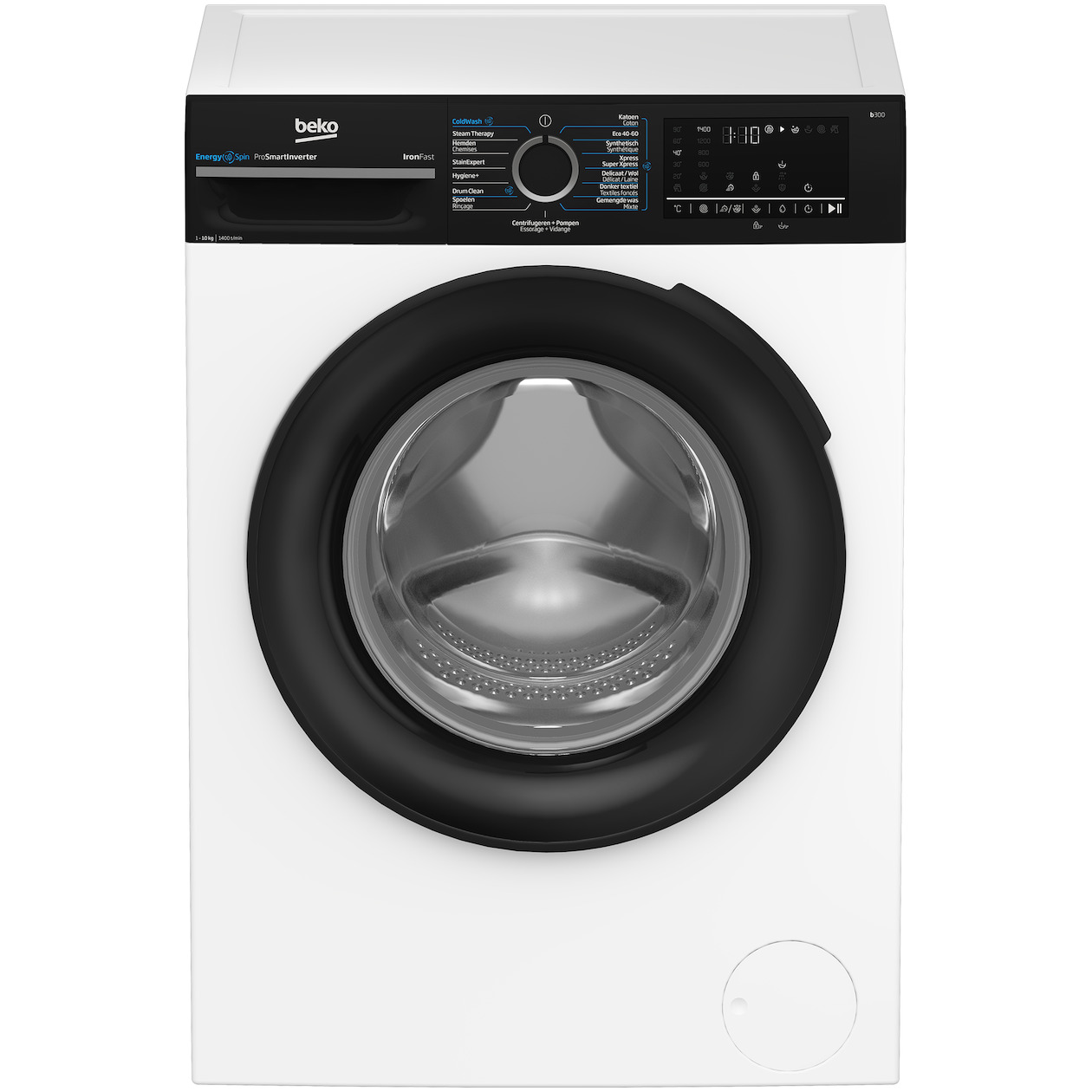 Beko BM3WFU41041B EnergySpin Wasmachine Wit | Beko