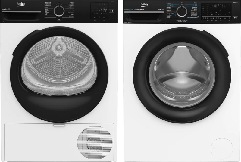 Beko BM5WFU6941B IronFast + Beko BM3T3823B