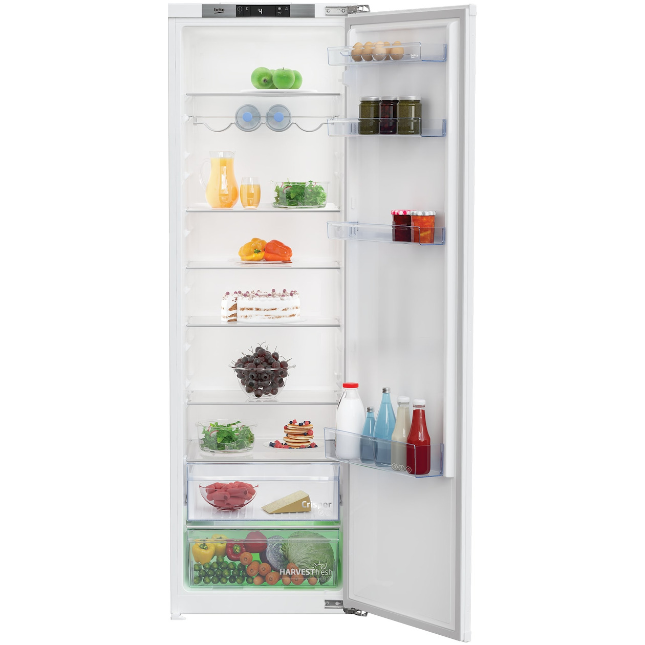 Beko BSSA315E4FN Selective Line Inbouw koelkast zonder vriesvak | Beko