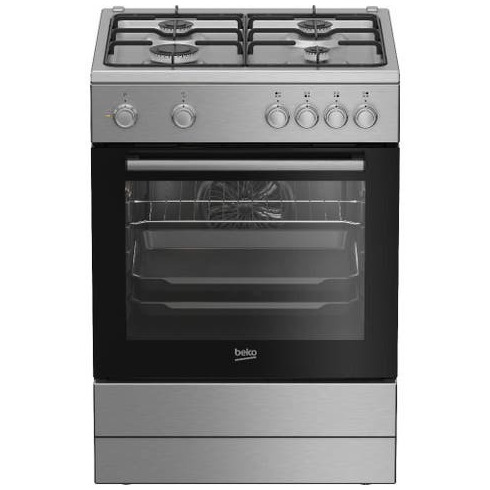 Beko FBM6202X NL Gasfornuis Grijs | Beko