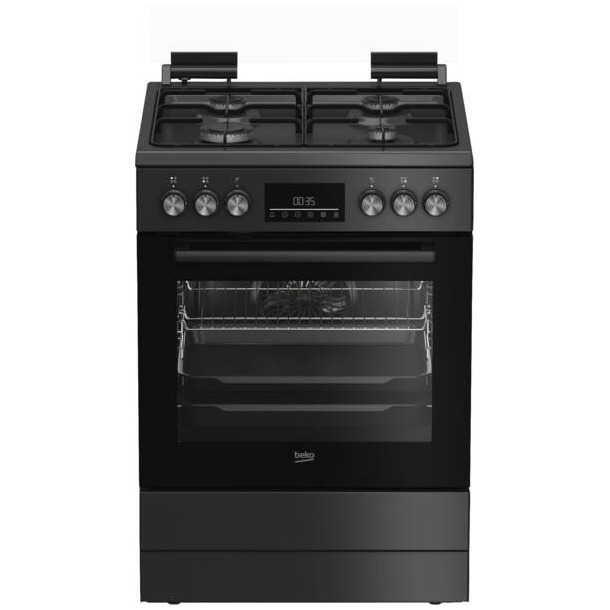 Beko FBM6232A NL Gasfornuis Zwart | Beko