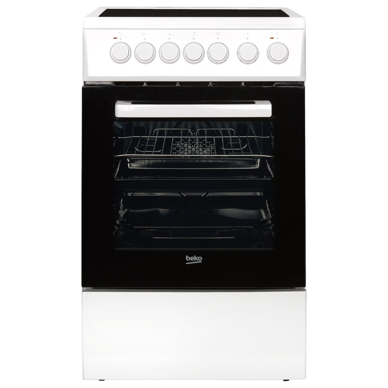 Beko FSM57100GW Keramisch fornuis Wit | Beko