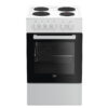Beko FSS56000GW Elektrisch fornuis Zwart | Beko
