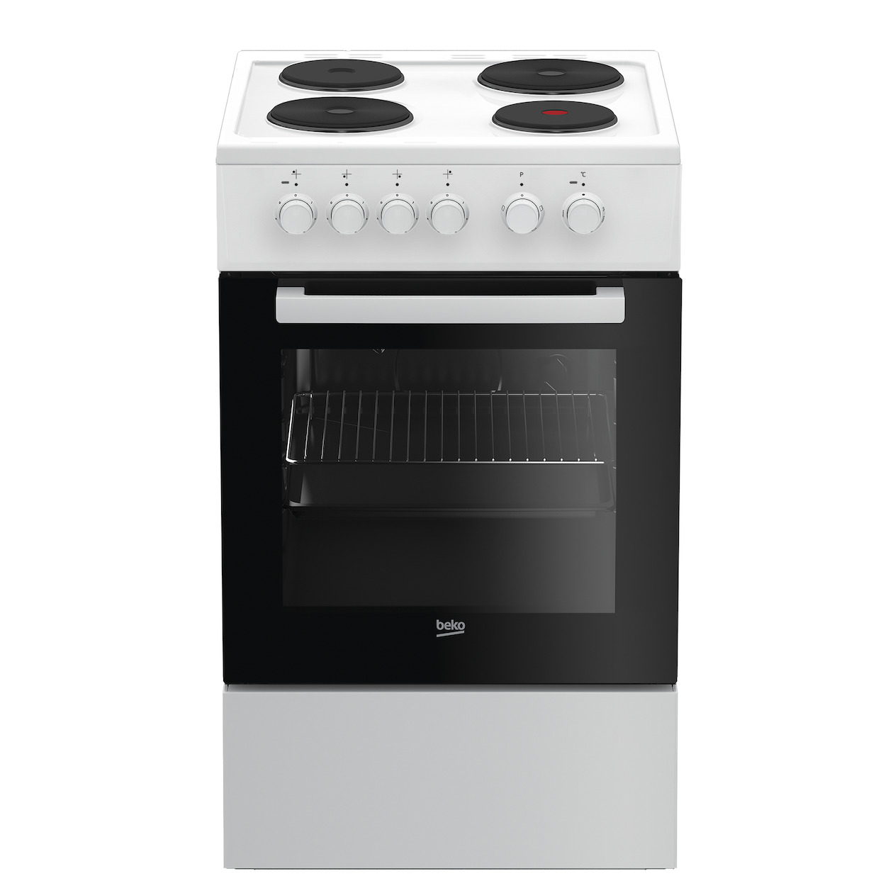 Beko FSS56000GW Elektrisch fornuis Zwart | Beko