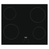 Beko HIC64400E Keramische kookplaat Zwart | Beko