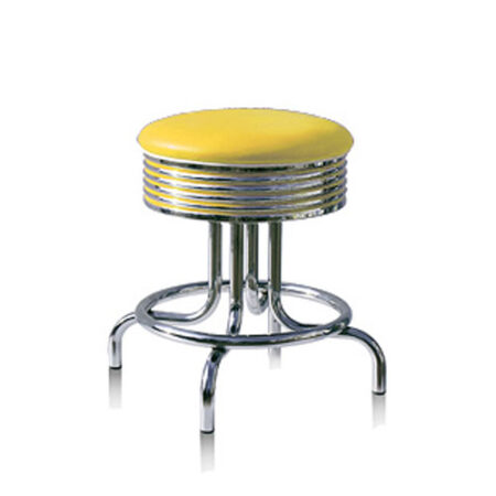 Bel Air Bar Stool BS-28-48 Yellow | Bel Air Retro Fifties Furniture