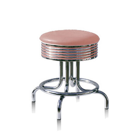 Bel Air Barkruk BS-28-48 Dusty Rose | Bel Air Retro Fifties Furniture