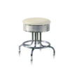 Bel Air Barkruk BS-28-48 Off White | Bel Air Retro Fifties Furniture