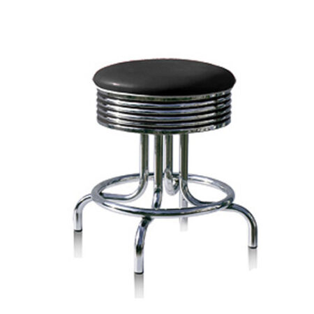Bel Air Barkruk BS-28-48 Zwart | Bel Air Retro Fifties Furniture